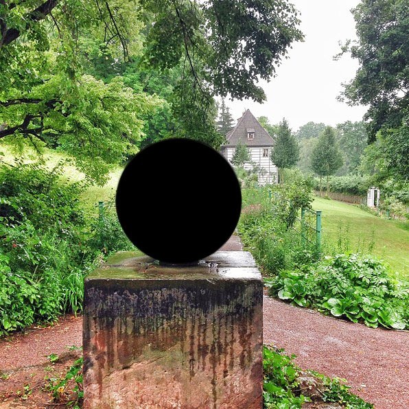 Altar de la buena fortuna en Weimar. J.W. Goethe, 1777. Rectificada.