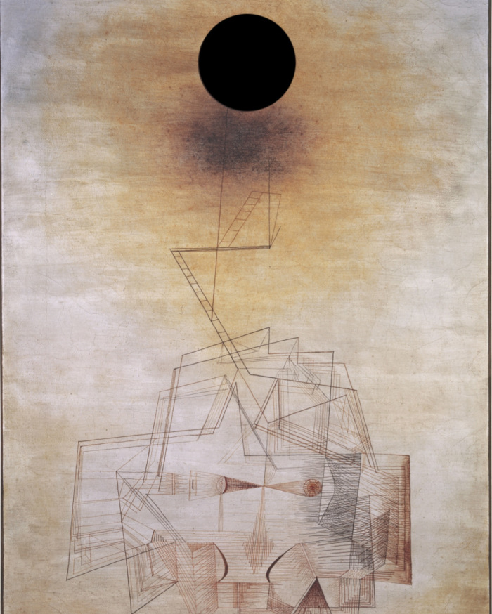 Límites de la razón. Grenzen des Verstandes. Paul Klee, 1927. Imagen rectificada.