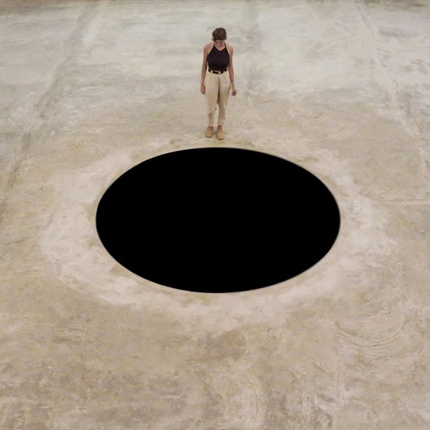 Descent into Limbo. Anish Kapoor, 2018.
